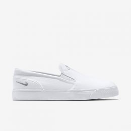 NIKE TOKI SLIP-ON CANVAS White/Metallic Platinum