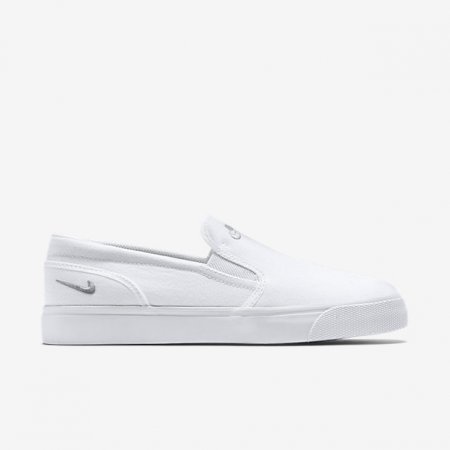NIKE TOKI SLIP-ON CANVAS White/Metallic Platinum