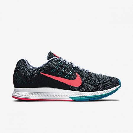 NIKE AIR ZOOM STRUCTURE 18 Magnet Grey/Black/Hyper Jade/Hyper Punch