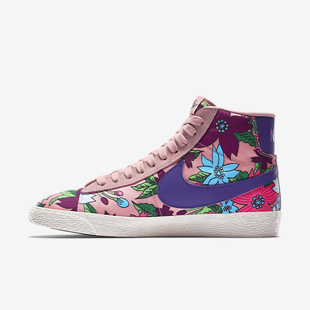 nike blazer mid textile print