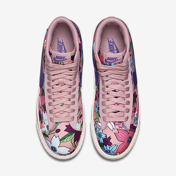 nike blazer mid textile print