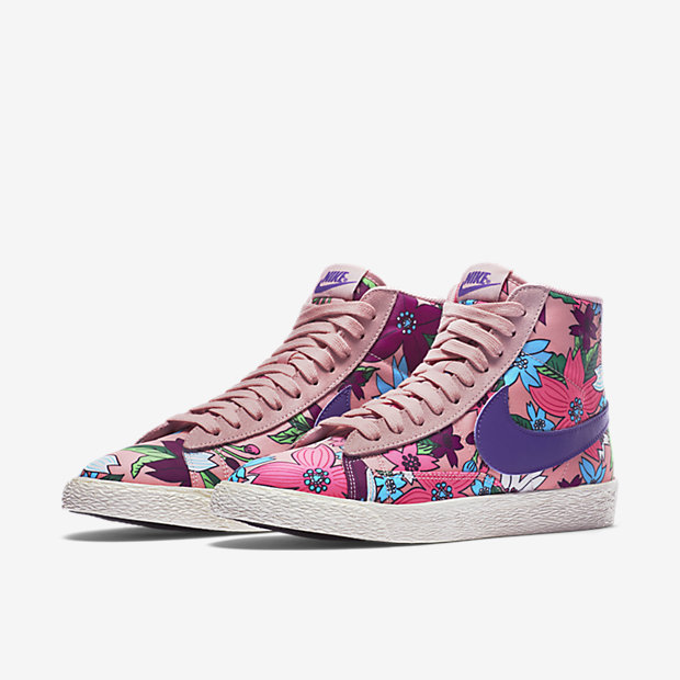 nike blazer mid textile print