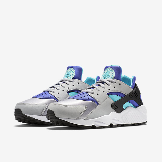 Nike Air Huarache Wolf Grey/Artisan Teal/Persian Violet/Light Retro - Click Image to Close
