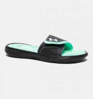 Save on Under Armour Ignite VII Ombre . This pair of Under Armour Ignite VII Ombre 1266419 002 are shapeable. Sell like wild fire for Under Armour Slide Shoes.