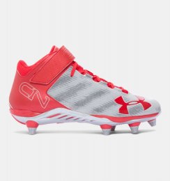 Under Armour C1N Mid D Football Cleats