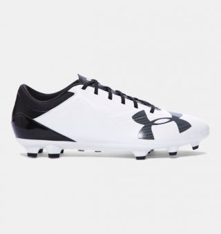 The Under Armour Spotlight DL FG Professional Soccer Cleats, engineered for elite performance and unparalleled speed on firm ground surfaces.
