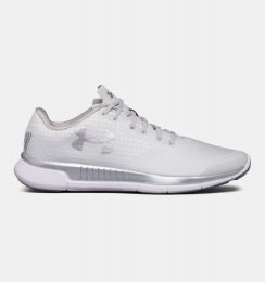UA Charged Lightning Glacier Gray / White