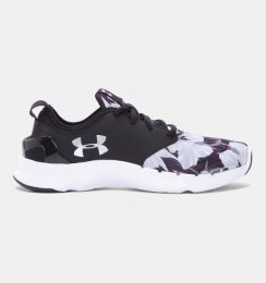 UA Flow Floral Black / White