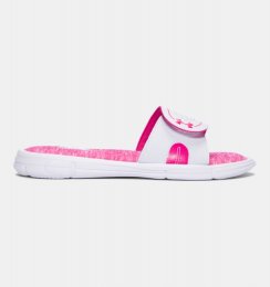 UA Ignite Power In Pink VIII White / Tropic Pink