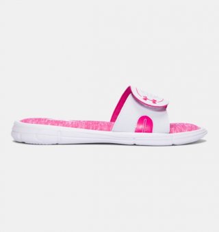 UA Ignite Power In Pink® VIII For Sale in our Women\'s Slides website department. Style 1287313-106 and Price $34.99 Holiday Sale. under armor factory store curtis bay.