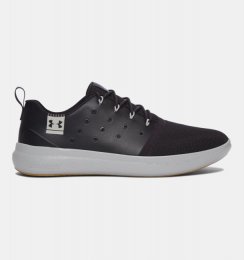 UA Charged 24/7 Low Leather Black / Aluminum