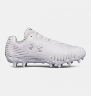 The UA Finisher Molded Cleats, designed for lightweight and durable performance.