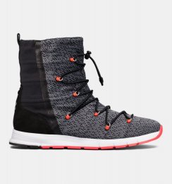 UA Charged All Around Knit Boot Graphite / Black