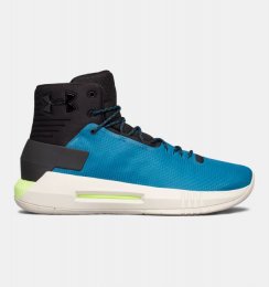 UA Drive 4 Black / Bayou Blue