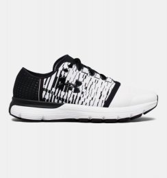 UA SpeedForm Gemini 3 Graphic – 4E White / Black