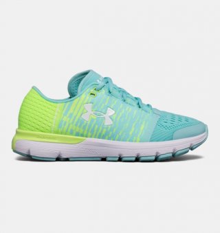 UA SpeedForm Gemini 3 Graphic Blue Infinity / Quirky Lime