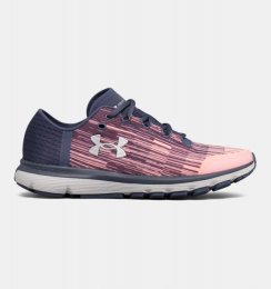 UA SpeedForm Velociti Graphic Pink Sands / Apollo Gray