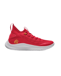 Under Armour Curry Flow 8 Basketball Shoes Red
