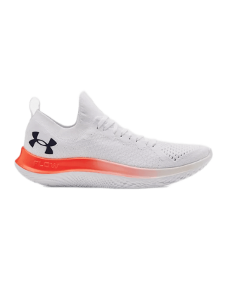 The Men\'s UA Flow Velociti SE Running Shoes—the rubber—we made a lighter, snappier cushioning and sole system—UA Flow.
