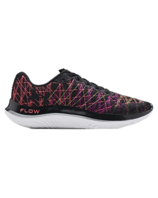 The Men\'s UA Flow Velociti Wind Prizm Running Shoes. Lightweight, rubberless, and durable, our newest cushioning gives a close-to-the-ground, grippy feeling of speed.