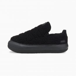 Puma Suede Mayu Slip-On Teddy Sandals