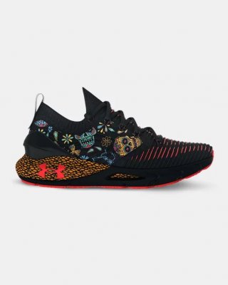 The Unisex UA HOVR™ Phantom 2 IntelliKnit Day Of The Dead Running Shoes are color Black / Beta and 3025382-001. the design and the colors are just beautiful.