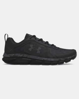 $75.00 Sale: $47.93 Save: 36% off. Men\'s UA Charged Assert 9 Camo Running Shoes. Good for outdoor activities. Very comfortable to wear and durable sole.