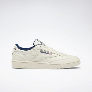 Save: 32% off. The Reebok Club C 85 Vintage Shoes go very well with khakis. Very soft leather and great shoe all around.