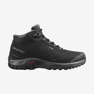 The Men\'s Salomon SHELTER CLIMASALOMON WATERPROOF Winter Boots are Fully waterproof, light, comfortable, great grip. Superb all-rounder and stylish, too!