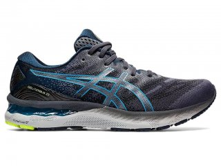Men\'s Asics GEL-NIMBUS 23 Running Shoes: The Asics running shoe continues to offer excellent comfort and long-run impact absorption.