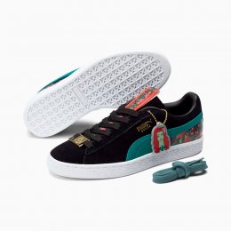PUMA x DC POISON IVY Suede Sneakers