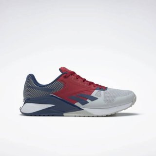 The women\'s Reebok nano 6000 Training Shoes are color Pure Grey 2 / Flash Red / Batik Blue and style HP9660. Rope climbs to down time, these Reebok shoes.
