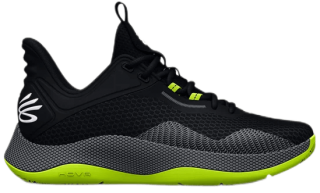 Curry UA HOVR Splash 2 Basketball Shoes: Full rubber outsole for enhanced traction & durability. Molded textile heel & collar for enhanced comfort.