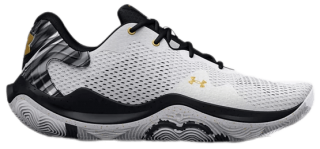 Unleash your game with the UA Spawn 4 Printed Basketball Shoes, featuring a unique printed design that stands out on and off the court.