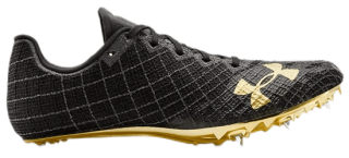 Lightweight, breathable embroidered upper gives you a locked-in fit & feel. Ideal for: power sprints, 60M / 100M / 200M. Designed for sprinting.