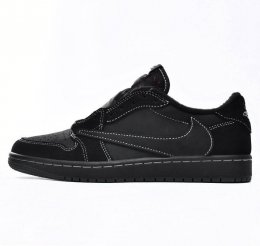 Travis Scott x Air Jordan 1 Low OG SP Black Phantom