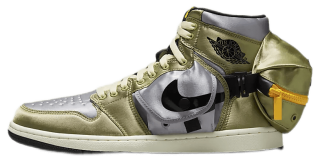 Uppers are made of durable canvas. Utilitarian, but make it edgy. these AJ1s give you functional use without compromising that style you know and love.