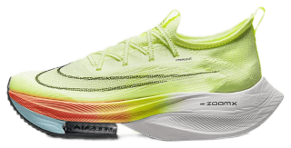 Maximize your speed with Nike Air Zoom Alphafly NEXT% Flyknit Ekiden Shoes, delivering responsive cushioning and a lightweight design for optimal performance.