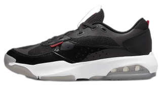 Jordan Air 200E: Woven, suede and mesh materials combine for a layered yet breathable feel. The low-cut silhouette pairs visual geometry with Max Air for a stylish, versatile ride.