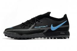 Nike React Phantom GT Pro TF Black/Grey Blue