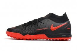Nike React Phantom GT Dynamic Pro TF Black/Red Shoes