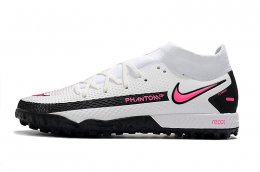 Nike React Phantom GT Dynamic Pro TF White/Black Pink Shoes