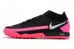 Nike React Phantom GT Dynamic Pro TF Black/Pink White Shoes