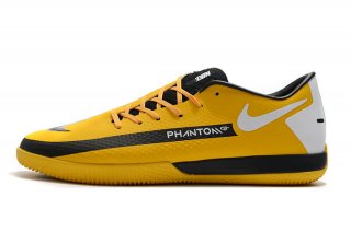 The Nike React Phantom GT Pro IC Soccer Cleats, featuring a lightweight design that allows for swift movements and rapid changes of direction.