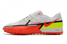 Nike React Phantom GT Pro TF White/Orange Shoes