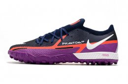 Nike React Phantom GT Pro TF Navy/Purple Orange/White