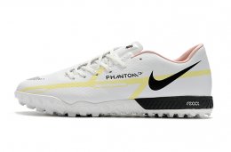 Nike React Phantom GT Pro TF White/Black Shoes
