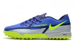 Nike React Phantom GT Pro TF Navy Silver/Green
