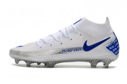 Nike Phantom GT Elite Dynamic Fit FG White/Blue Silver