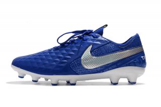 The Nike Tiempo Legend 8 Academy Soccer Cleats boast an all-weather outsole with strategically placed studs that deliver optimal traction
